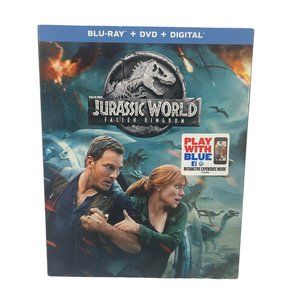 Jurassic World Fallen Kingdom Blue Ray + DVD + Digital Copy